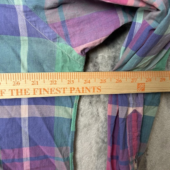 Ralph Lauren Shirt Mens Large Multicolor Indian Madras Plaid Button Down Casual - Picture 5 of 6